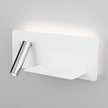 Настенный светодиодный светильник с USB LED (правый) 3, 4Вт 4000К белый, хром IP20 Fant (a053080) Elektrostandard