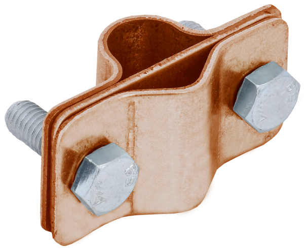 Зажим соединительный параллельный пруток-стержень медь IEK