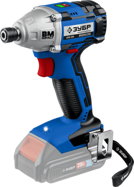20В бесщеточный винтоверт, без АКБ, в коробке, Профессионал. GVB-250 ЗУБР
