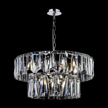 Подвесной светильник 12*E14 40Вт Хром IP43 Puntes MOD043PL-12CH Maytoni