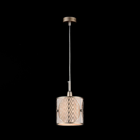 Подвесной светильник 1*E14 40Вт Золото Антик IP20 Leaf H425-PL-01-G Maytoni