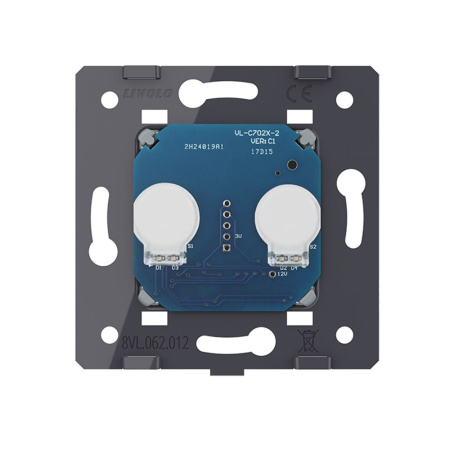 Сенсорный выключатель 2 клавиши (механизм) Livolo