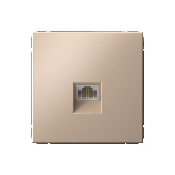 ARTGALLERY РОЗЕТКА компьютерная RJ45, кат. 6A, механизм, ПЕСОЧНЫЙ Systeme Electric