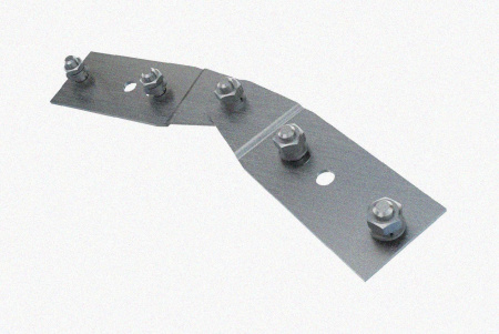 Соединитель шарнирный СШ.ЛМГх60 УХЛ1, оцинкованный лист, S1,5