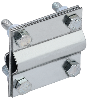 Зажим заземления крестообразный стержень-стержень оцинкованная сталь IEK