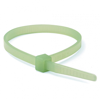 Хомут P6.6 устойчивый к высоким температурам, зеленый, 7,8x365 DKC