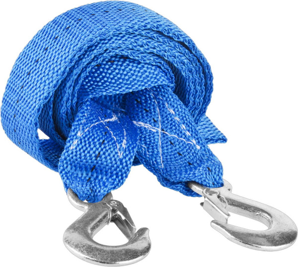 Трос буксировочный лента 5т. 5м AVS