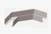 Лоток угловой замковый глухой КГЗГ 400х100-135 УХЛ1 поворот на 135, горячее цинкование, S1,5