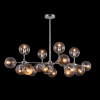 Подвесной светильник 16*E14 60Вт Хром IP20 Richard FR5596PL-16CH Freya