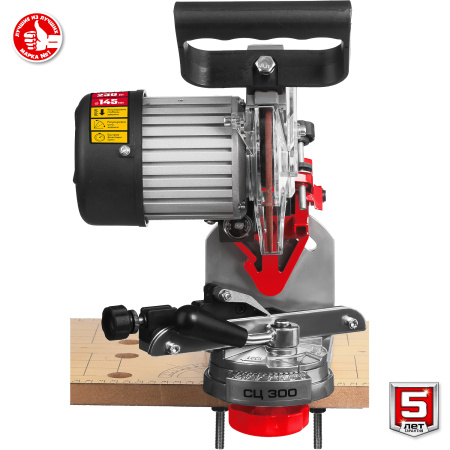 СЦ-300 заточной станок для пильных цепей, d145 мм, 230 Вт ЗУБР