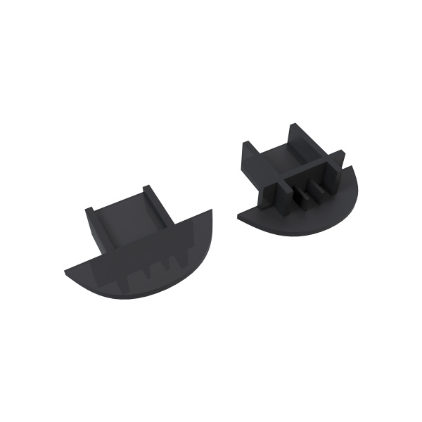 3-08-02/06-Ч комплект заглушек к ал.профилю 08-02/06-Ч, черн., 10 шт. Apeyron