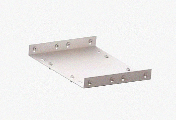 Соединитель лотковый замковый СЛЗ-75х65х1,5 УХЛ1, оцинкованный лист, S1,5