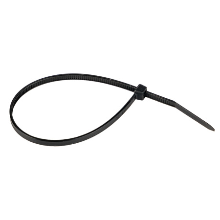 Хомут нейлоновый черный (3,6х200) (100шт) Basic EKF