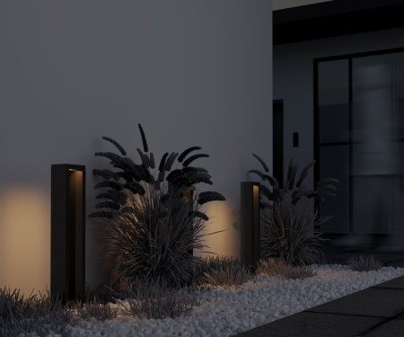 Ландшафтный светильник 10Вт 3000К Графит IP65 Goll O462FL-L10GF3K Outdoor Maytoni