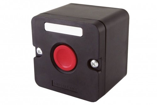 Пост кнопочный ПКЕ 212-1 У3, красная кнопка, IP40 TDM фото 2
