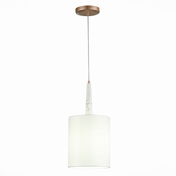 Светильник подвесной Матовое золото/Белый E14 1*40Вт SL1163.203.01 ST LUCE