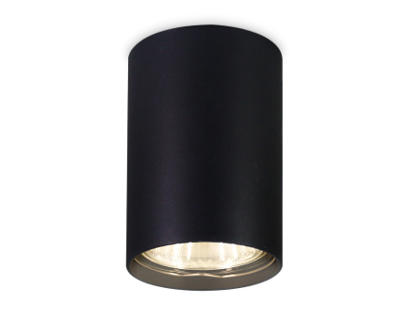 Накладной точечный светильник GU5.3 TN213102 BK черный GU5.3 D55*80 Ambrella Light