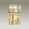 Бра E14 1*40W GATSBY золотой/прозрачный/стекло ODEON LIGHT