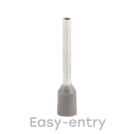 Наконечник штыревой втулочный НШвИ 0,75-12 (50шт) EKF