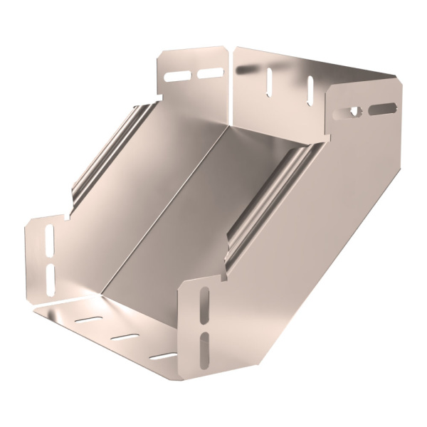 Угол вертикальный внутренний 90 градусов Стандарт INOX (AISI 409) 200х80 Промрукав