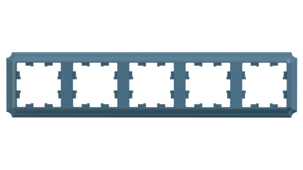 ATLASDESIGN ANTIQUE 5-постовая РАМКА, универсальная, ИЗУМРУД Schneider Electric