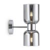 Настенный светильник (бра) 2*E27 60Вт Хром IP20 Savia FR5203WL-02CH1 Freya