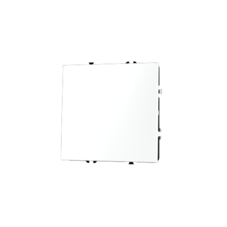 Выключатель с самовозвратом встраиваемый Voltum S70 одноклавишный 10А, (белый матовый)