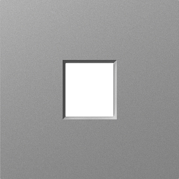 Donel A07 сталь накладка 1-я для розеток RJ45,TV,SAT,HDMI, серия DB