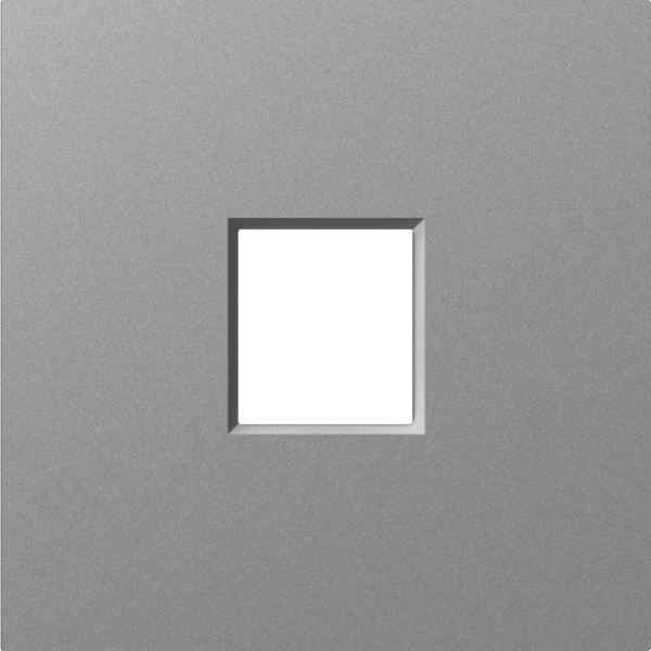 Donel A07 сталь накладка 1-я для розеток RJ45,TV,SAT,HDMI, серия DB