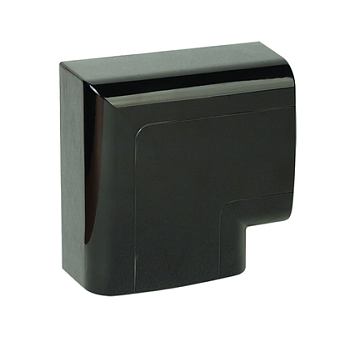 Угол плоский 110х50 мм, черный DKC