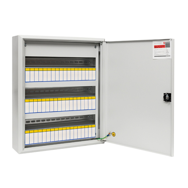 Щит распред, навесной ЩРН-54 пласт, замок (480х400х120) IP31 PROxima EKF