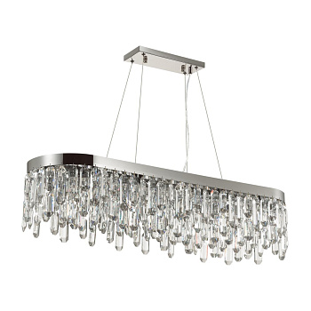 Люстра E14 12*40W DAKISA хром/хрусталь ODEON LIGHT Люстра E14 12*40W DAKISA хром/хрусталь ODEON LIGHT