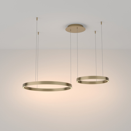 Подвесной светильник 2*LED 61Вт Латунь IP20 Rim MOD058PL-L55BS3K Maytoni