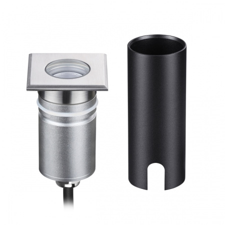 Светильник светодиодный грунтовый встраиваемый 3W 163Lm 12V/24V 4000К IP67 ODEON LIGHT