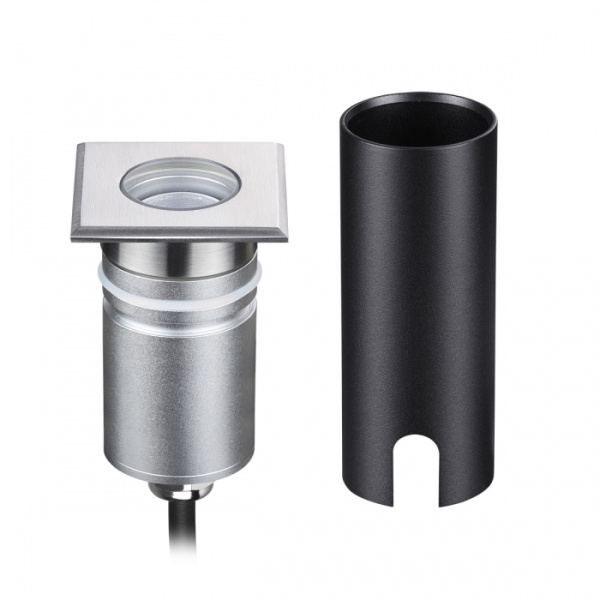 Светильник светодиодный грунтовый встраиваемый 3W 163Lm 12V/24V 4000К IP67 ODEON LIGHT