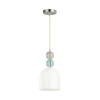 Подвес E27 1*60W 220V GILLIAN хром B LUMION