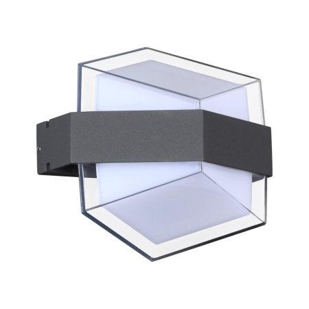 Ландшафтный настенный св-к IP54 LED 4000K 12W 85-265V KAIMAS темно-серый NOVOTECH