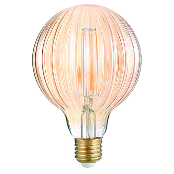 Филаментная светодиодная лампа GLDEN-G95S-GR-8-230-E27-2700 Золотая General