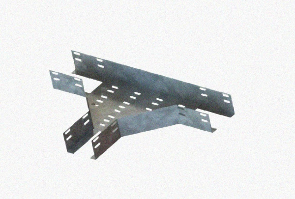Лоток тройниковый перфорированный ОТ 500х80 УТ1,5, горячее цинкование S1,5