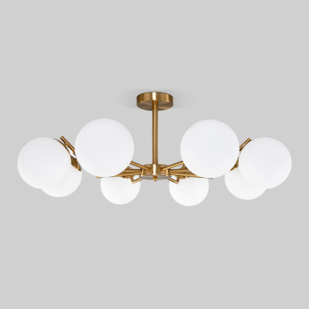 Потолочная люстра 8*E27 60Вт латунь IP20 Frost (70154/8 латунь) Eurosvet