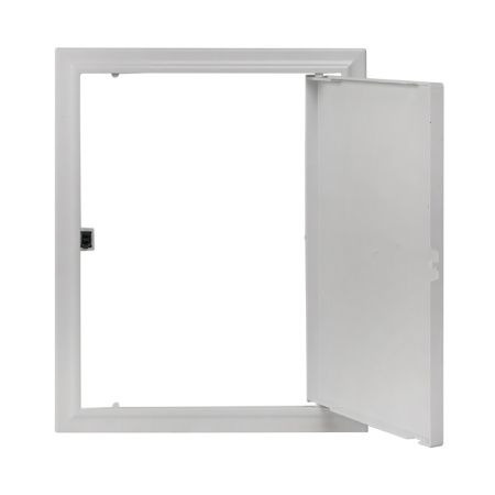 Люк ревизионный пластик с нажим, замком 200х250 (ШхВ внутр,) EKF Basic