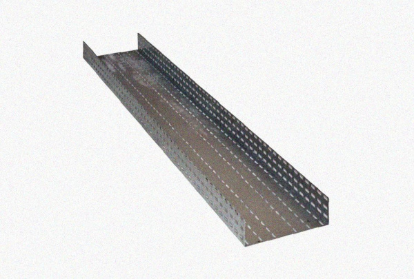 Лоток перфорированный ЛМ 200х200х3000 УТ1,5, оцинкованный лист, S1,5