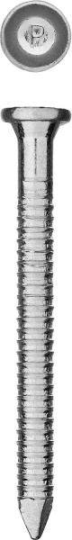 Гвозди ершеные с конической головкой, оцинкованные, 40 х 4.0 мм, 5 кг, ЗУБР