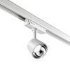 Трехфазный трековый св/д св-к IP20 LED 4000K 10W 100-265V белый/хром KNOF NOVOTECH