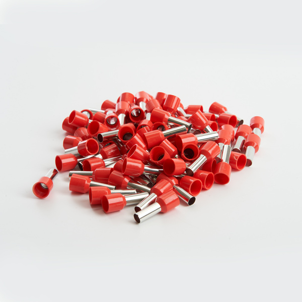 Наконечник штыревой втулочный изолированный НШВИ 10-12, LD405-1012 (упаковка 100 шт) STEKKER