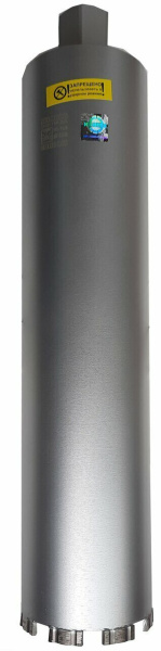 Коронка алмазная 102*450 Laser 1 1/4 UNC HD713 Hilberg