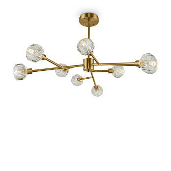 Люстра 9*G9 40Вт Латунь IP20 Grace FR5114PL-09BZ Freya Люстра 9*G9 40Вт Латунь IP20 Grace FR5114PL-09BZ Freya