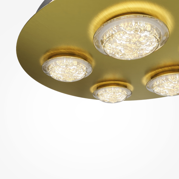 Потолочный светильник LED 56Вт Латунь IP20 Pharao MOD361CL-L58BS3K Maytoni