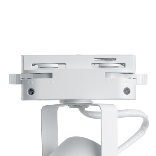 Светильник Feron AL191 трековый однофазный на шинопровод под лампу GU10, белый