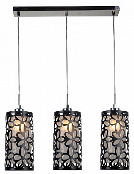 Светильник подвесной E27 60W 267/3S черный Escada